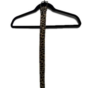 Leopard Print Belt
